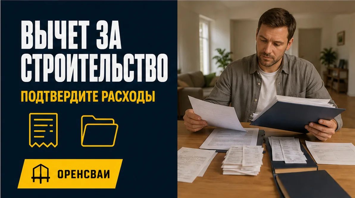 Налоговый вычет за строительство дома: какие расходы подтвердить
