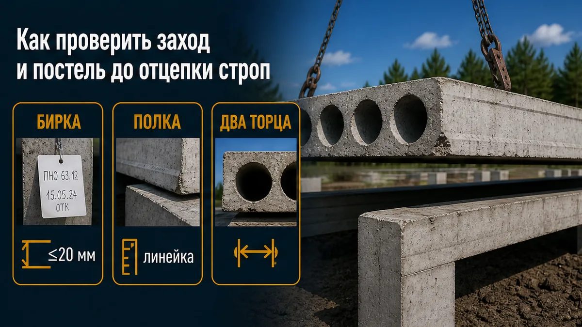 Пять шагов: бирка, полка, постель, два торца, анкер до стен