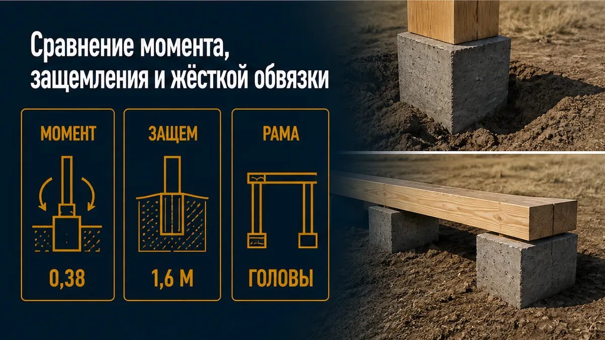 Три проверки поля: момент степи, защемление ствола ниже промерзания, жёсткая рама голов