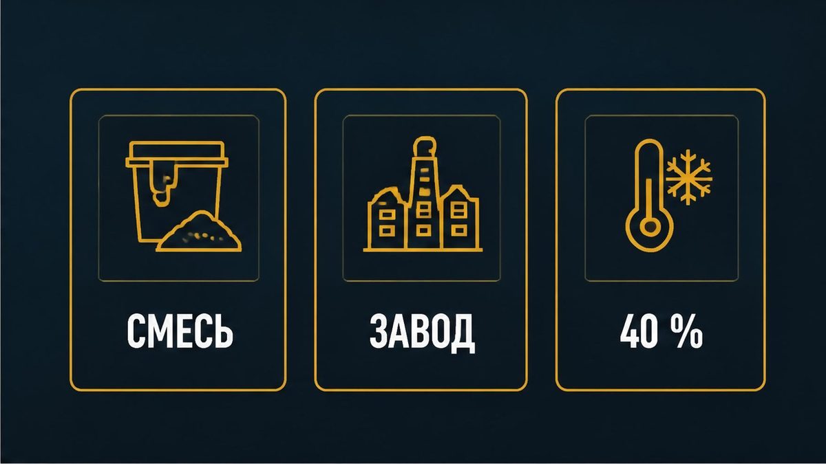 Мокрый бетон в опалубке ещё не камень, свая уже принята на заводе