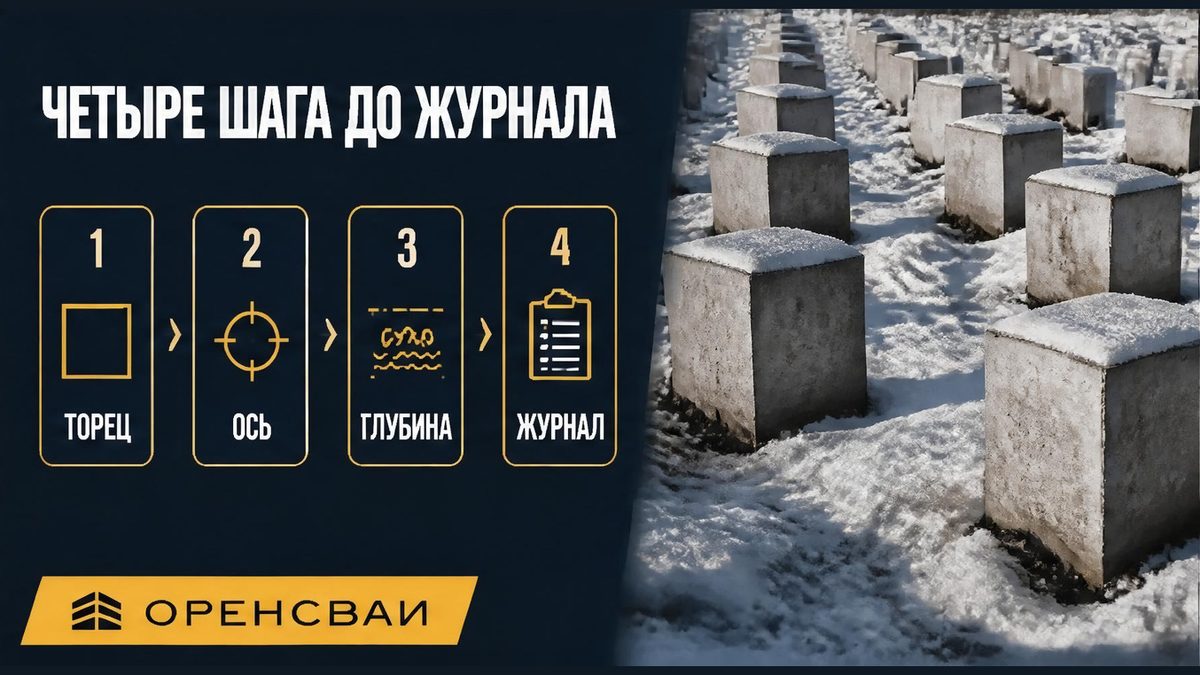 Четыре шага до журнала: торец, ось, глубина, журнал